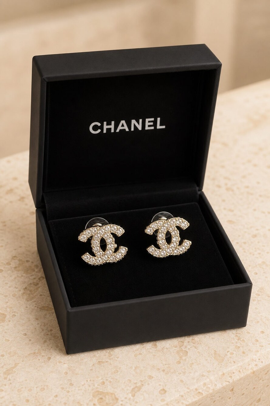 CHANEL Classic Parisian Earrings Style 25 | New with Box - Picture 7 of 9